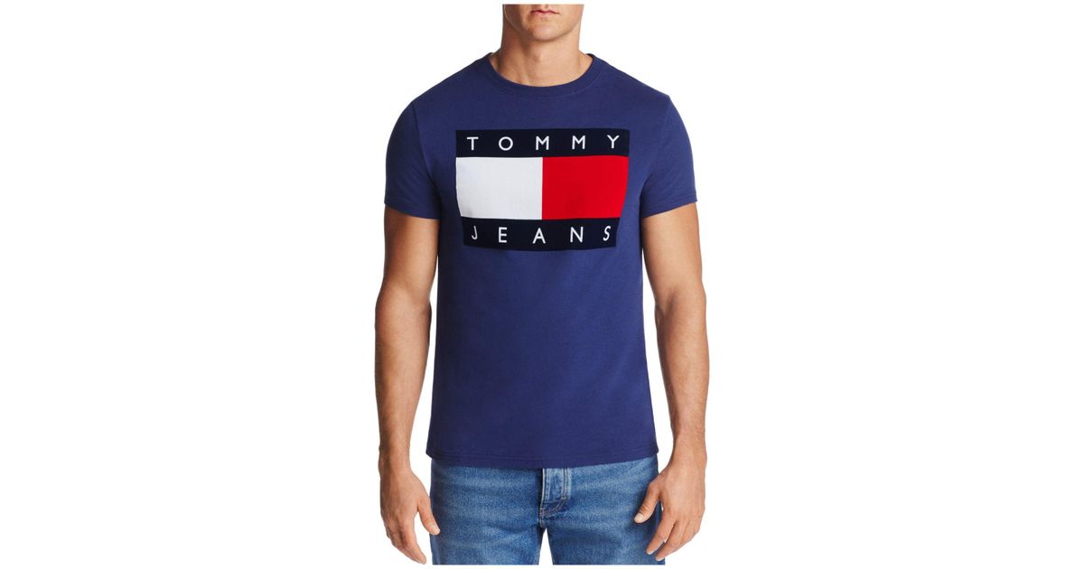 tommy hilfiger graphic logo tee