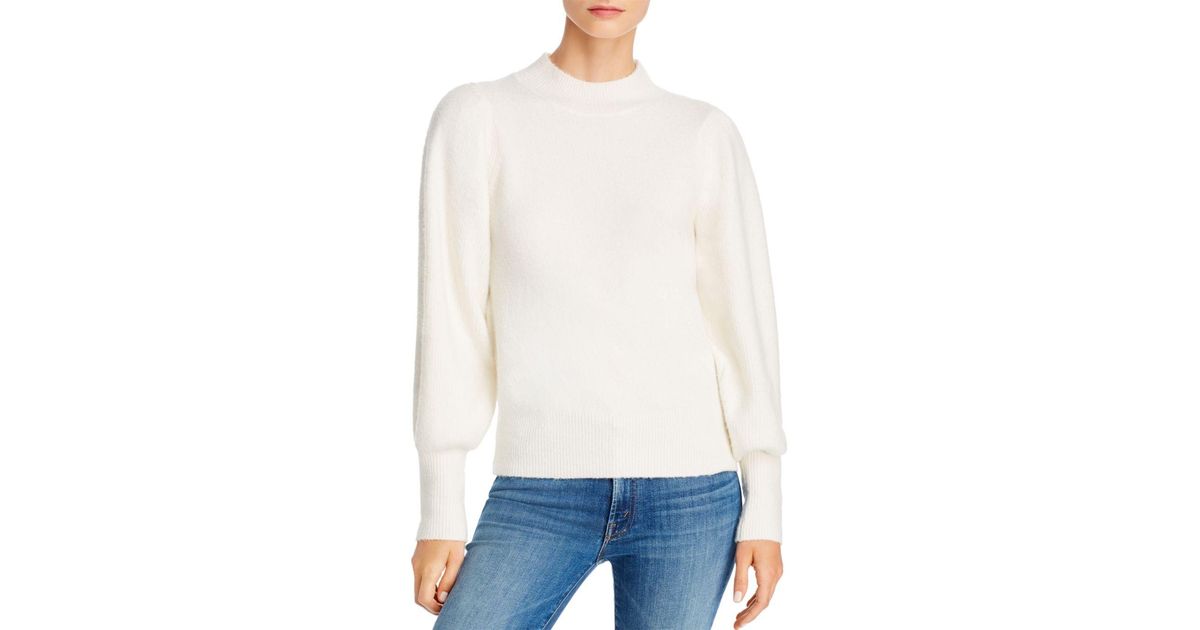 french connection puff sleeve sweater