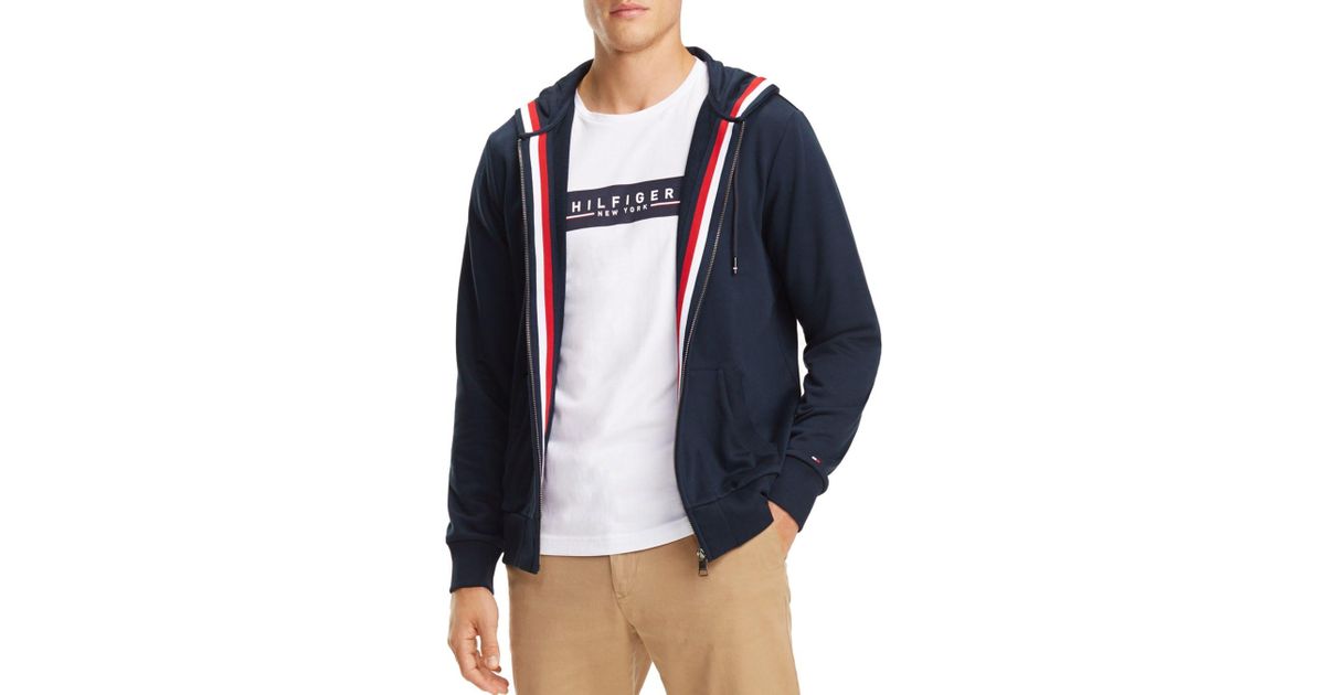 tommy hilfiger global stripe hoodie