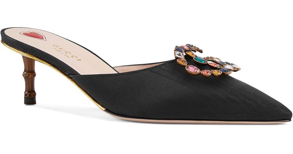 gucci double g mules