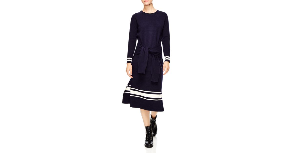 sandro sweater dress