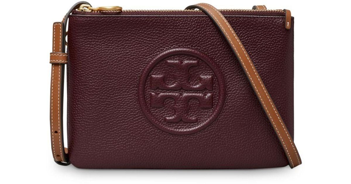 Tory Burch Perry Bombe Doublezip Crossbody Lyst