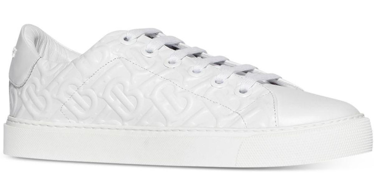 burberry monogram sneakers