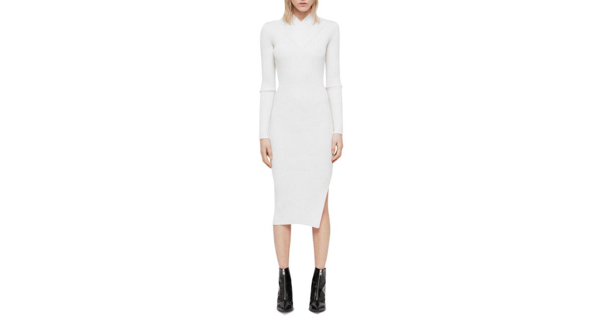 allsaints vries dress