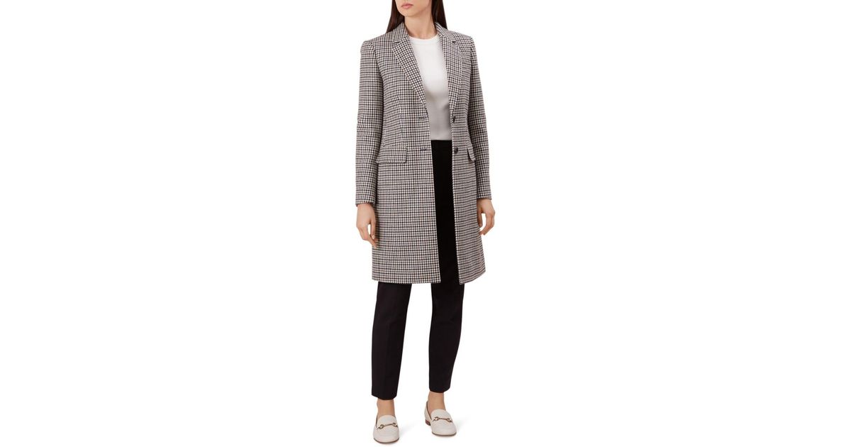 hobbs tilda coat navy