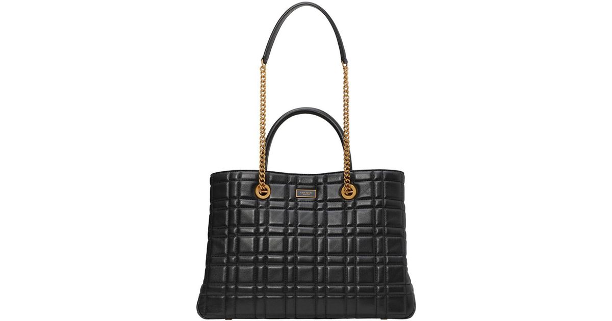 Kate Spade Evelyn Medium Quilted Leather Convertible Shopping Bag in