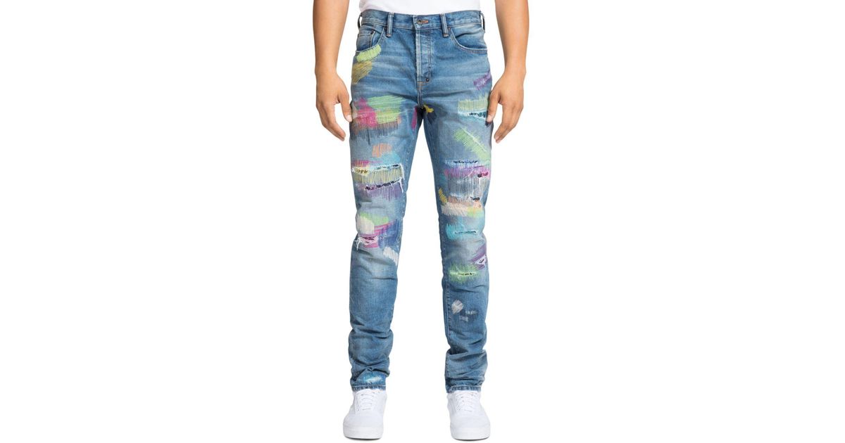 prps le sabre slim fit jeans