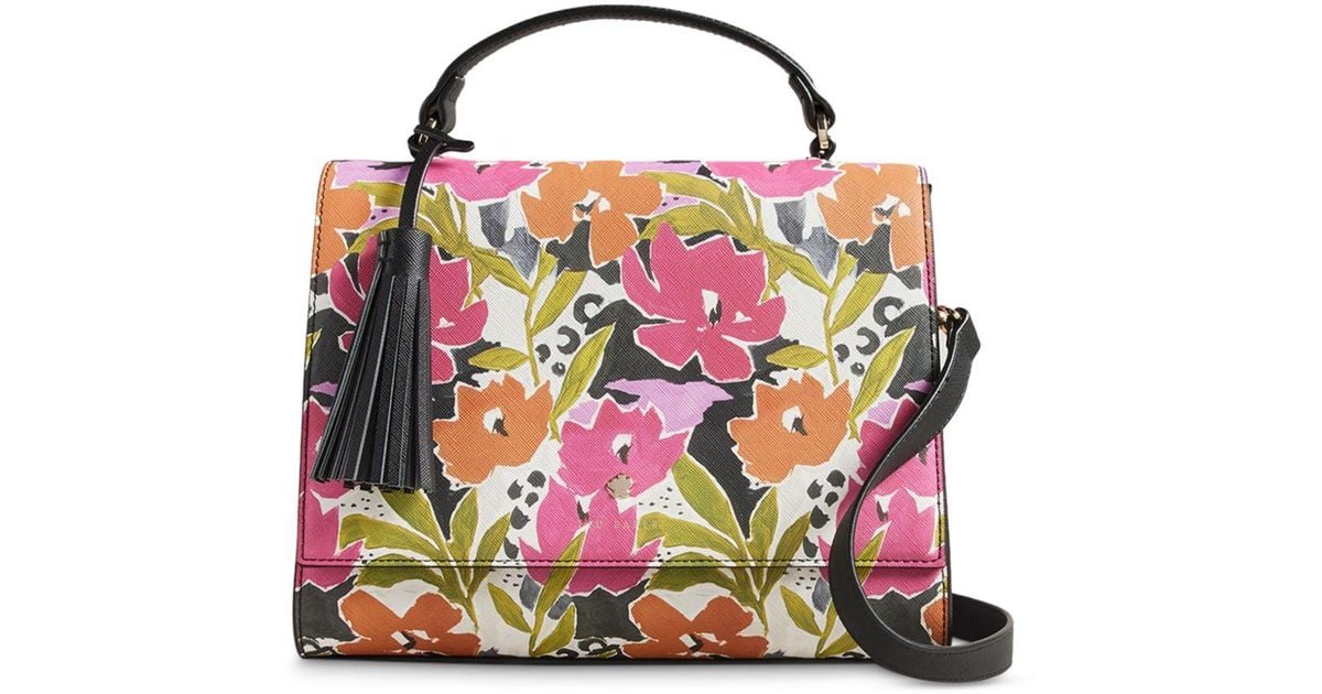 Ted Baker Maniya Printed Magnolia Small Top Handle Bag in Pink Lyst