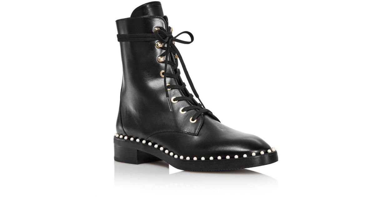 stuart weitzman sondra combat boot