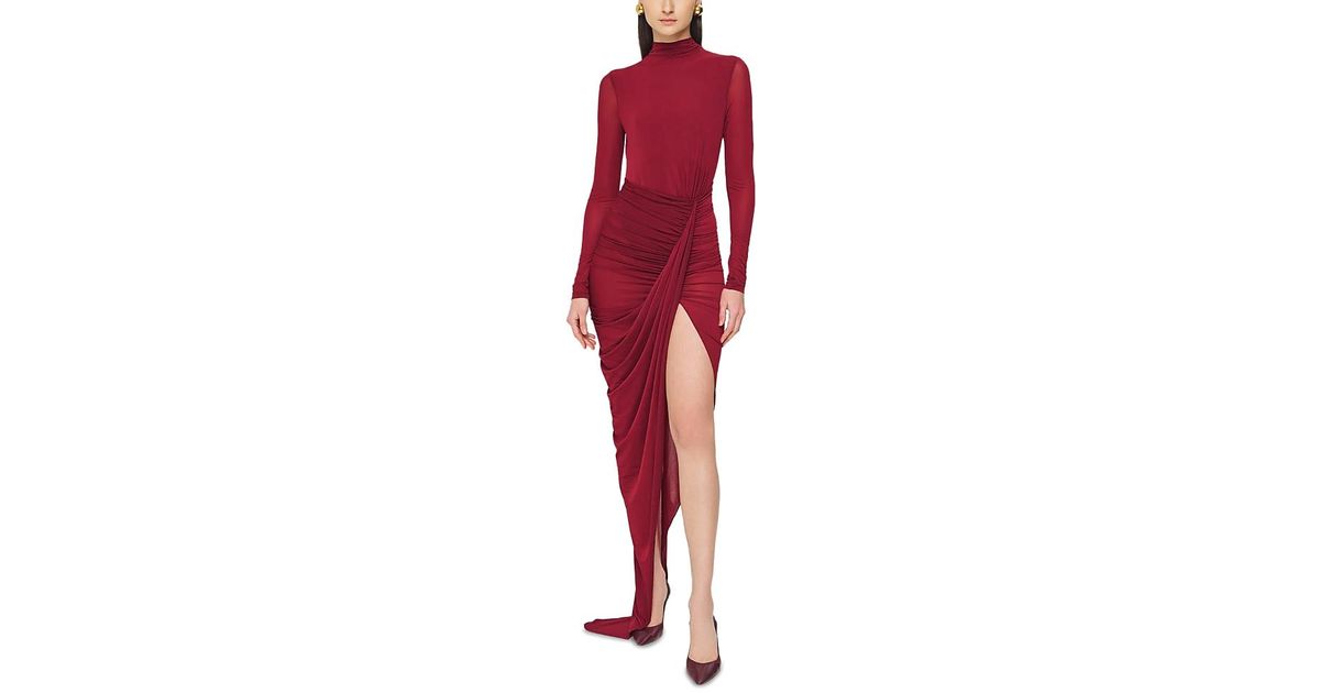 Ronny Kobo Sera Dress in Red