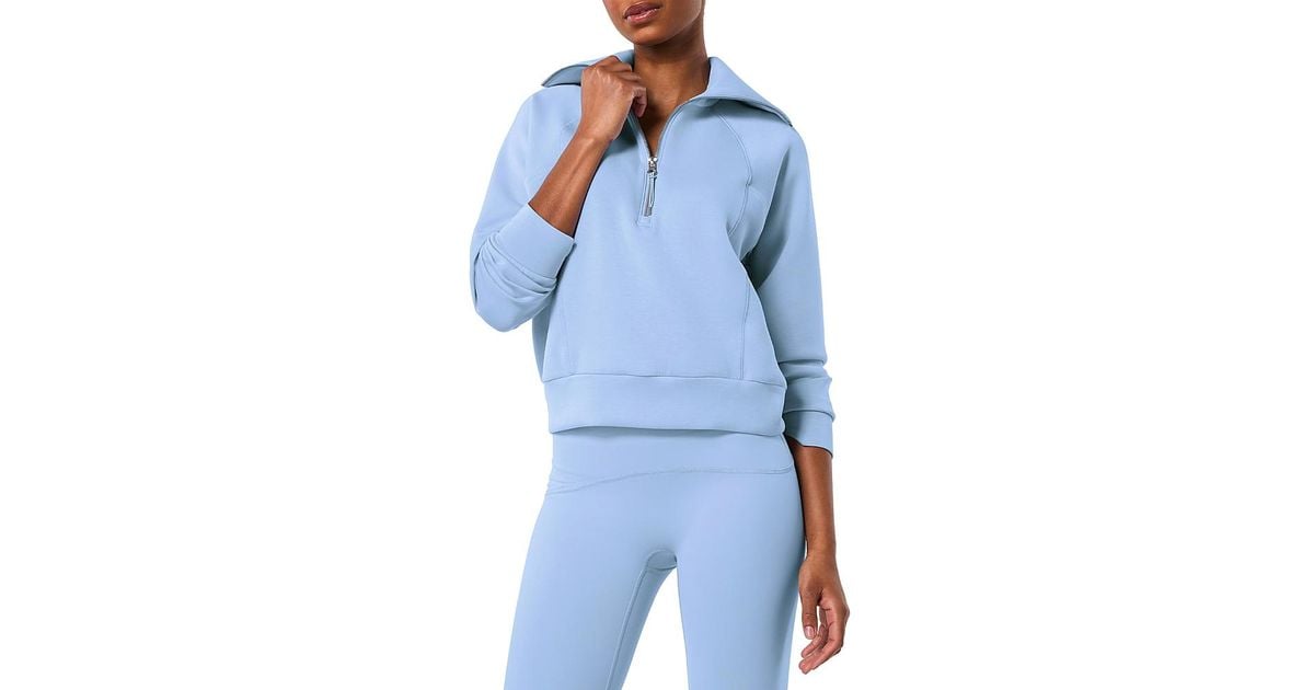 SPANX AirEssentials Half Zip Sweatshirt 