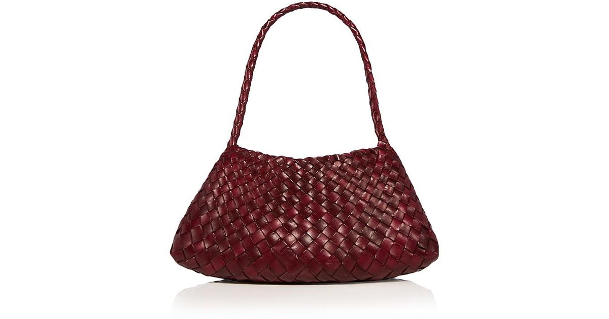 Dragon Diffusion Rosanna Leather Shoulder Bag in Red | Lyst