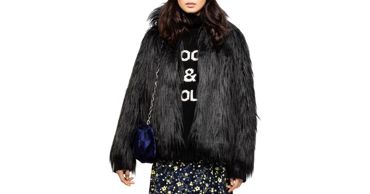 Zadig \u0026 Voltaire Firadas Faux-fur Coat 