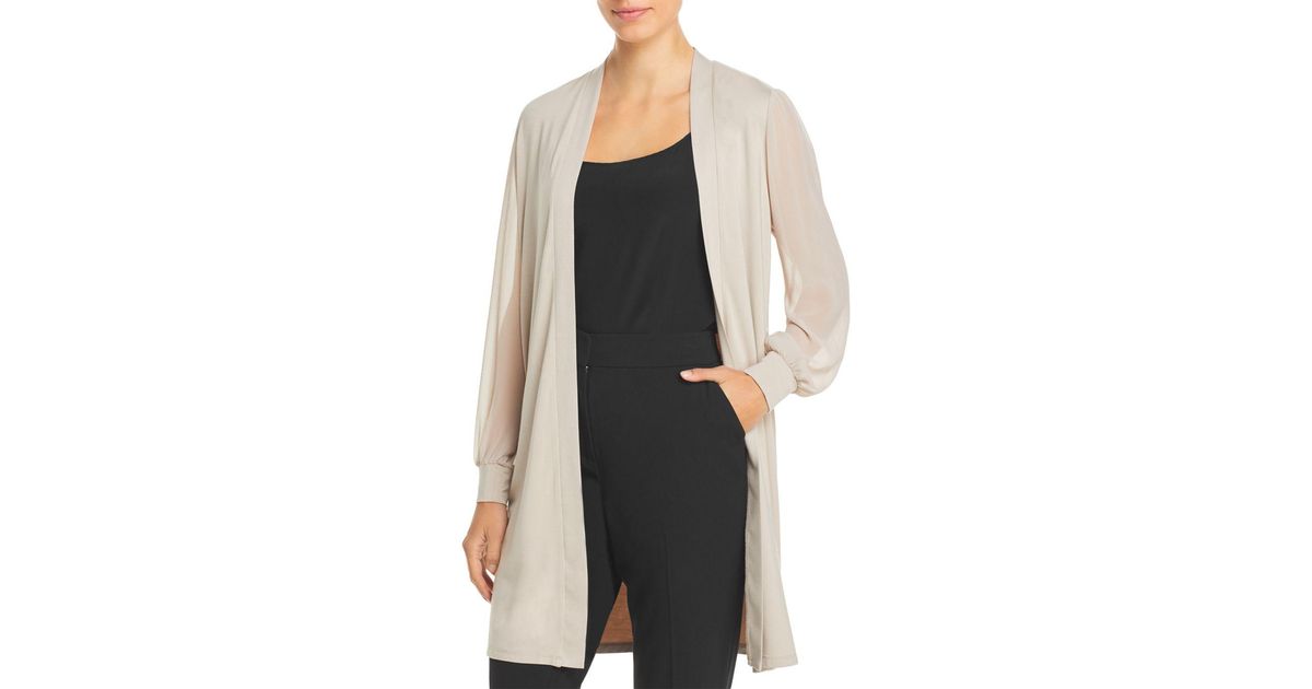 tahari duster cardigan