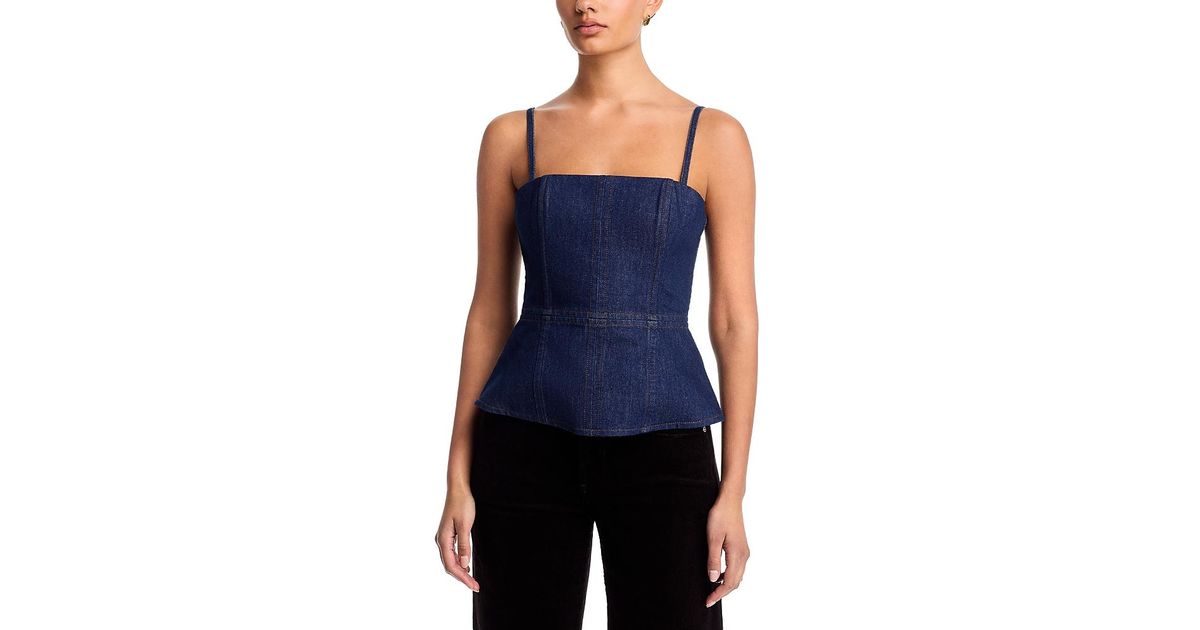Ico Pro Rag Top Rag & Bone Isabella Top in Blue | Lyst
