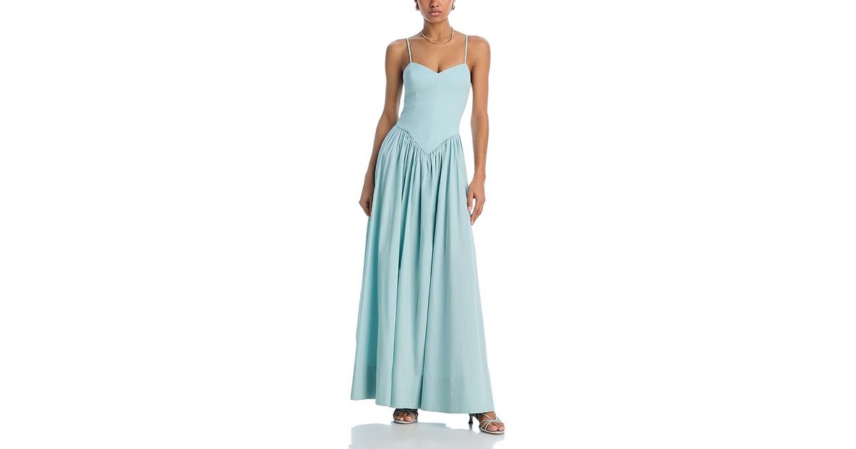 Hemant and Nandita Maxi Dress in Yellow