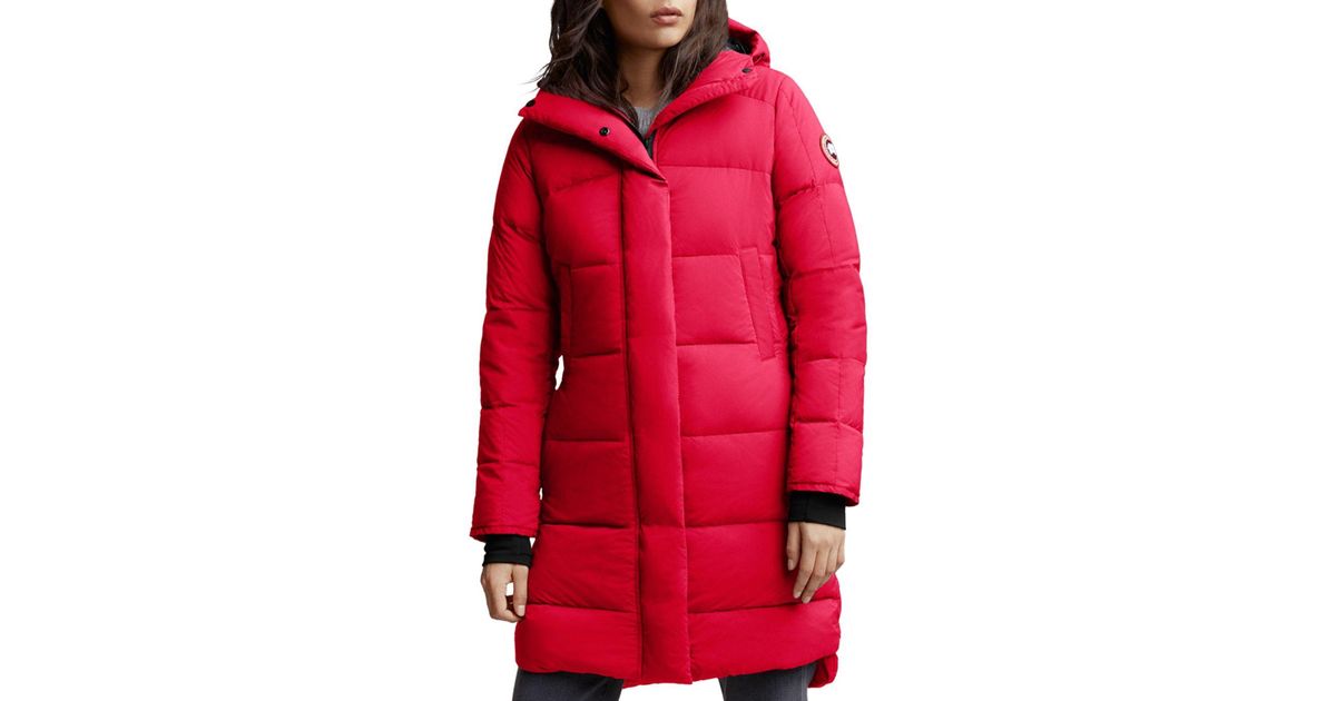canada goose full length down coat