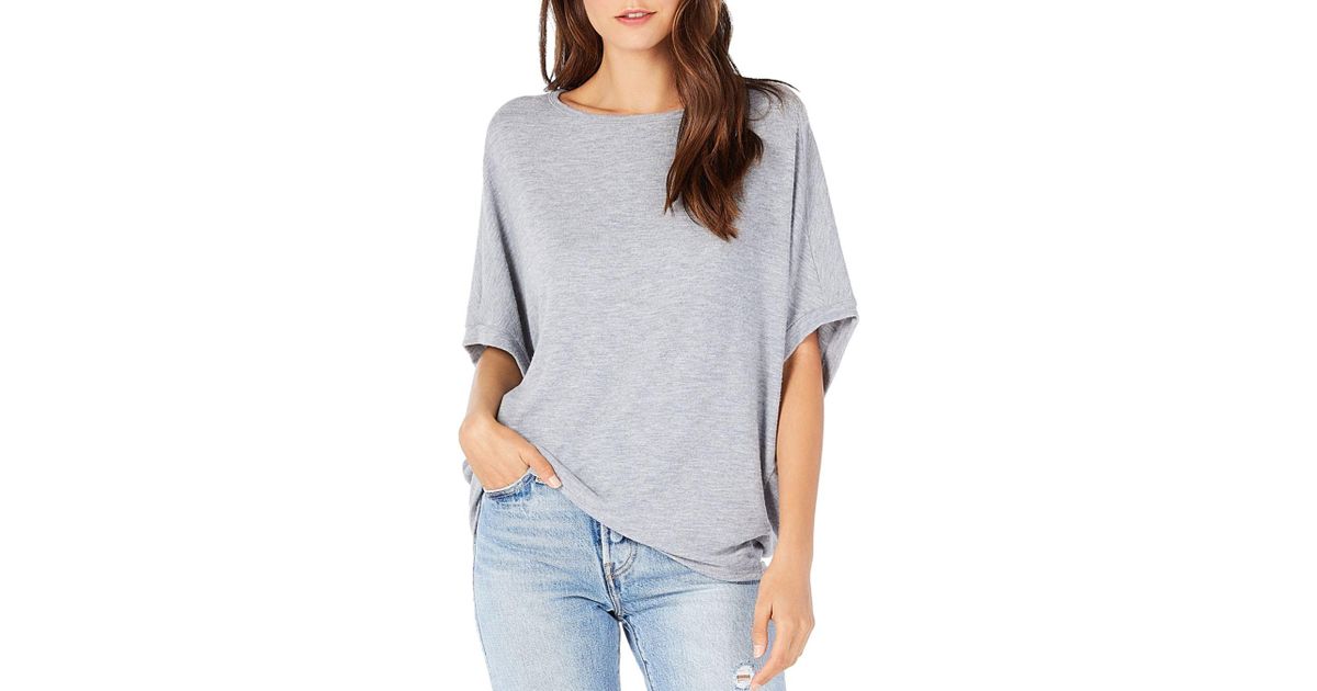 Michael Stars Womens Heather Stripe Dolman