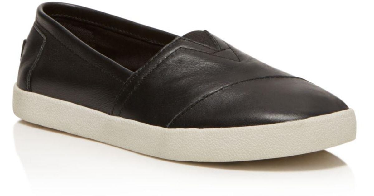 toms black avalon women's
