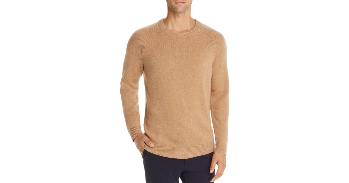 BOSS by HUGO BOSS Banilo Cashmere Sweater in Natural for Men | Lyst