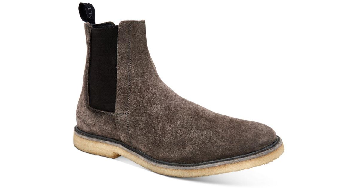 AllSaints Rhett Suede Chelsea Boots for Men Lyst