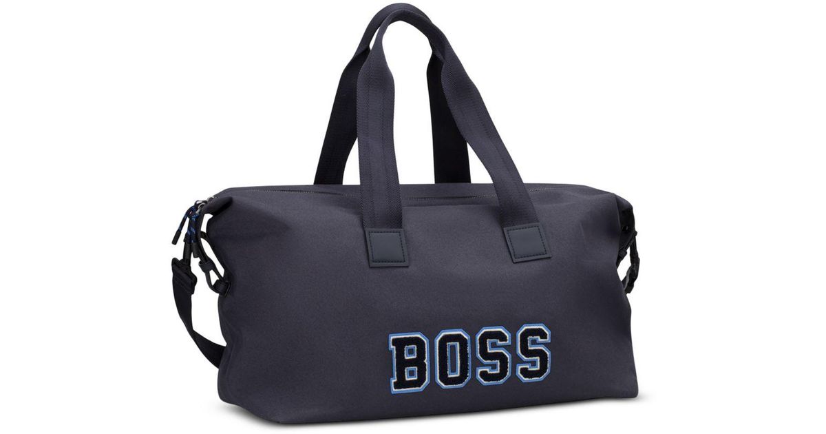 BOSS by HUGO BOSS Catch 2.0 Holdall Bag in Blue for Men | Lyst