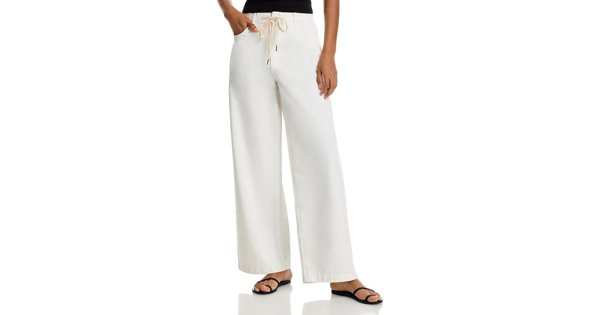 Unisex Twill Baggy Pant - Off White