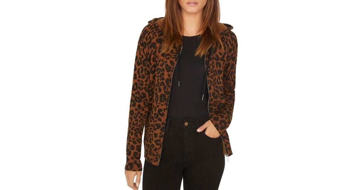 sanctuary leopard hoodie