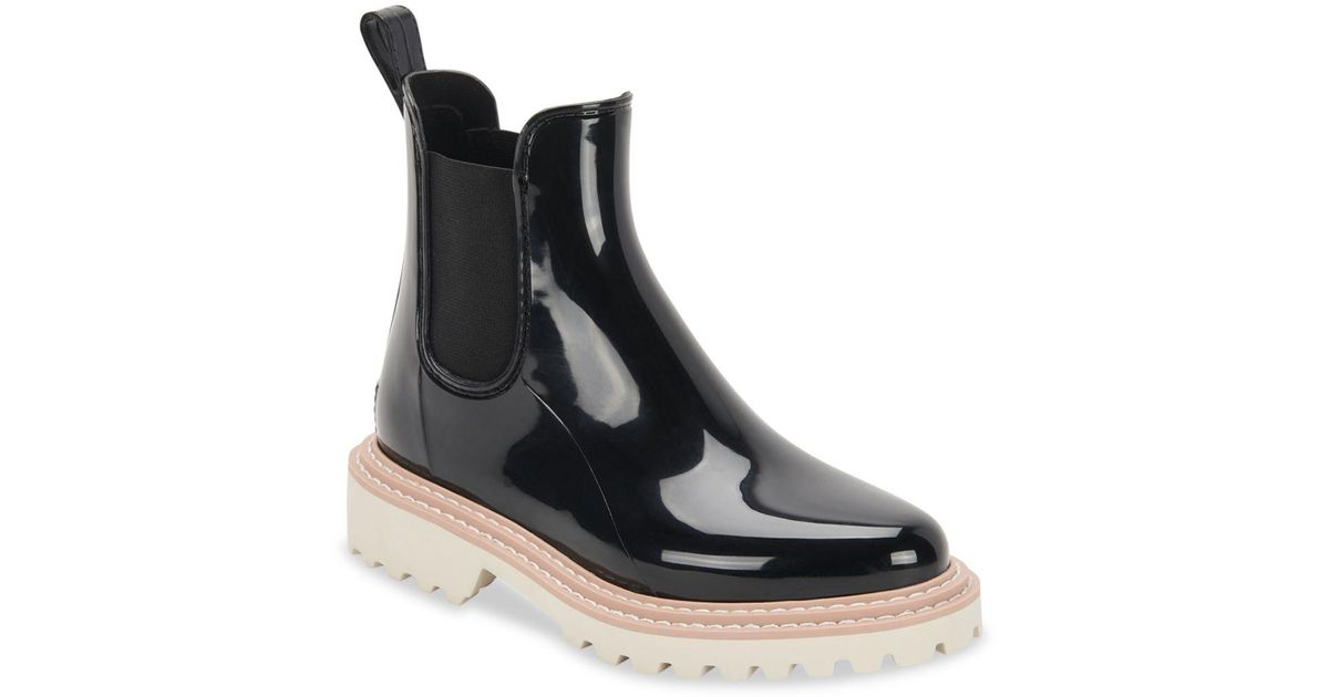 Dolce Vita Stormy H20 Rain Boots in Onyx Patent (Black) | Lyst