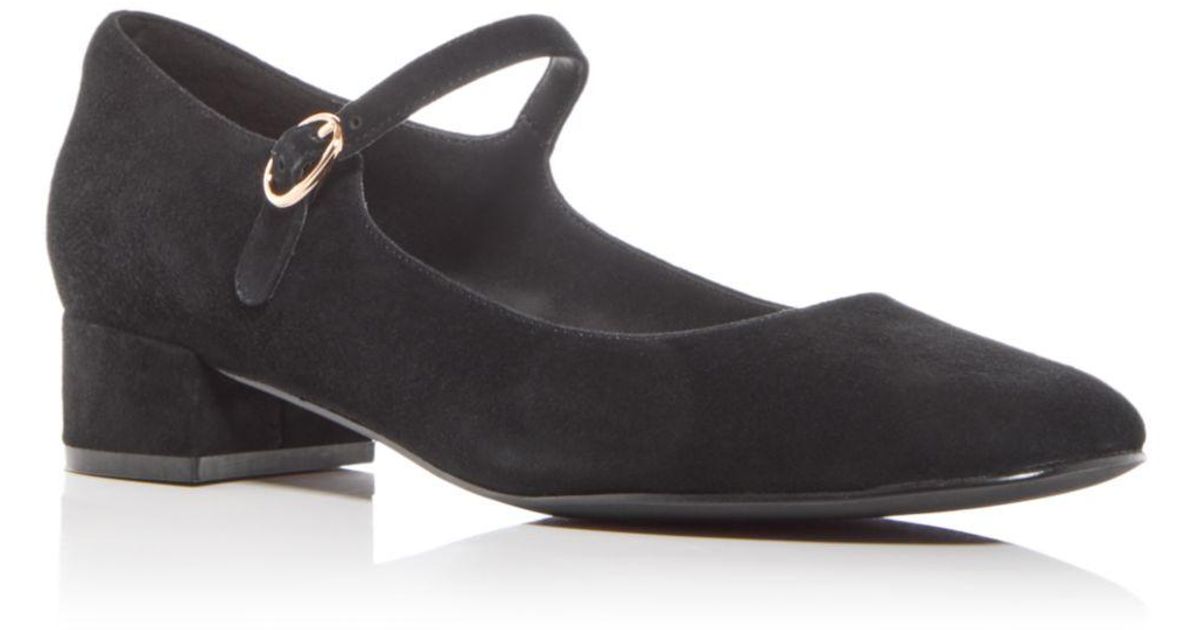 Jeffrey Campbell Top Tier Low Heel Mary Jane Pumps in Black Lyst