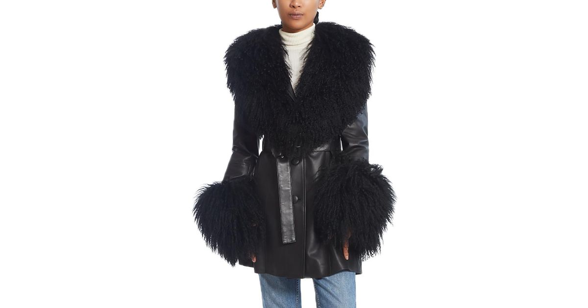 Susanna Chow Ayla Shearling Coat
