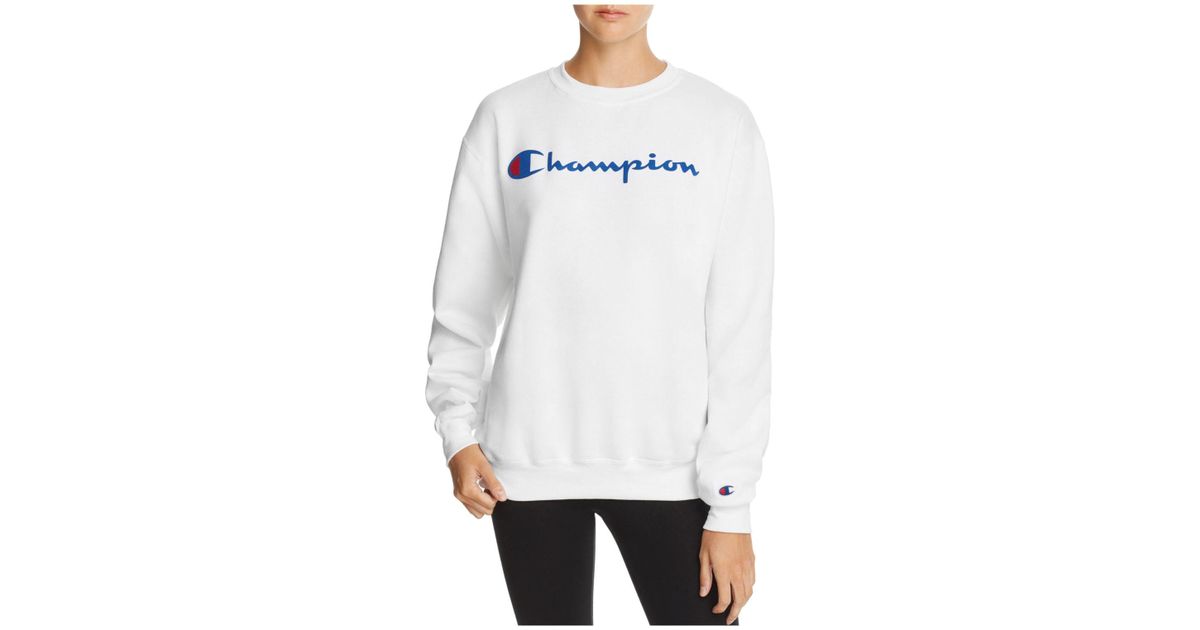 champion white jumper