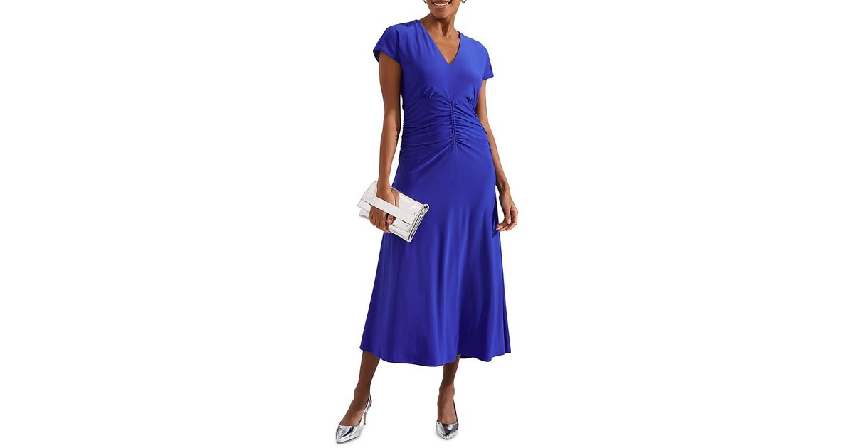 Hobbs Daniella Dress in Blue | Lyst