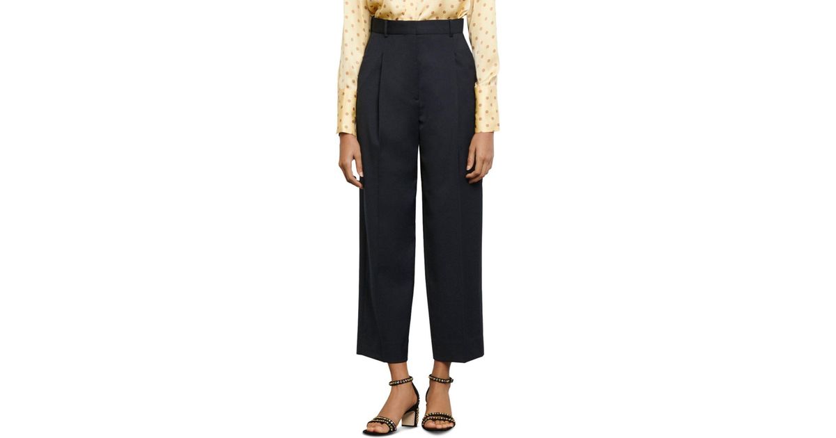 Sandro Synthetic Navam Pleated Wide 
