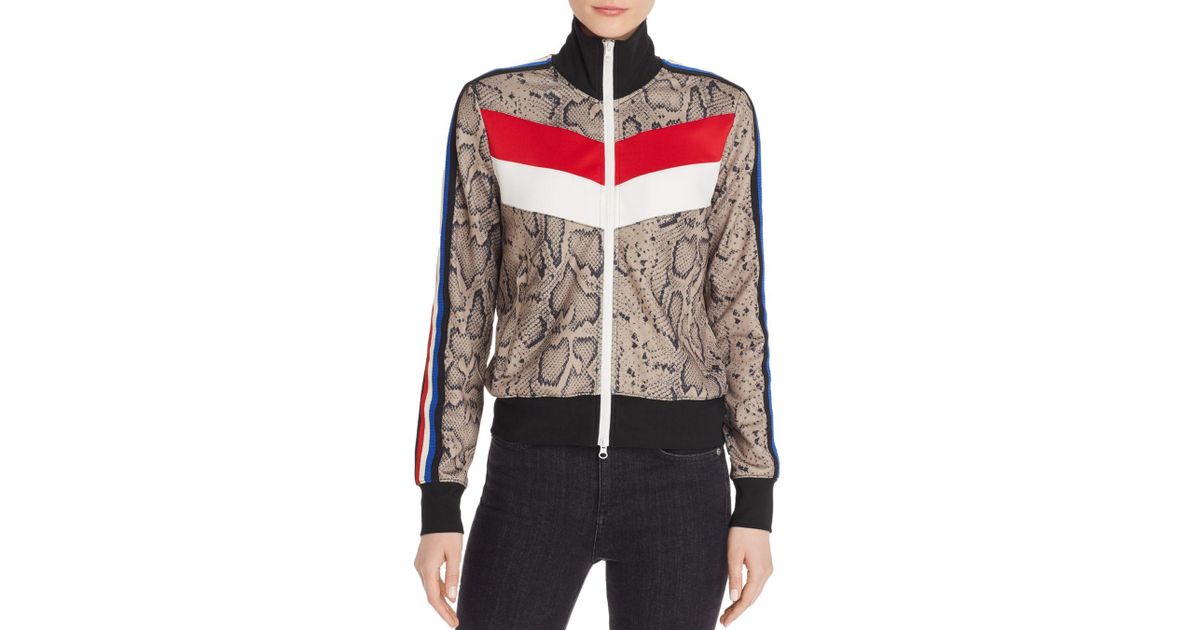 Pam & Gela Snake - Print Track Jacket | Lyst