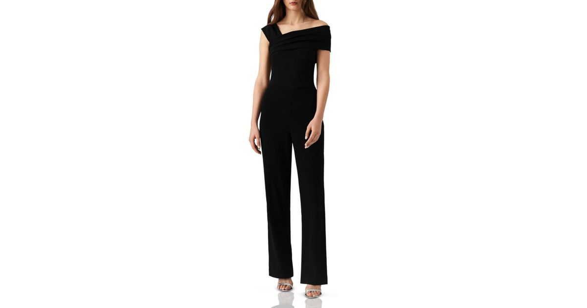 black jumpsuit reiss