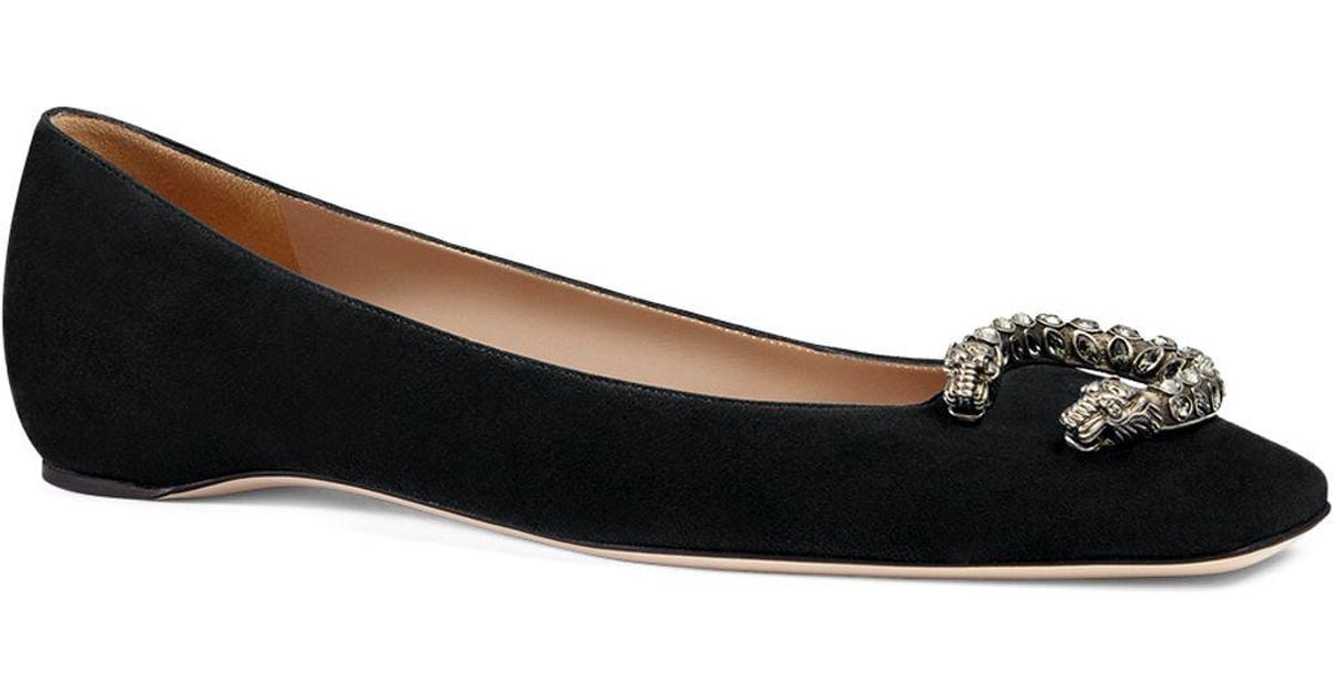 gucci dionysus flats