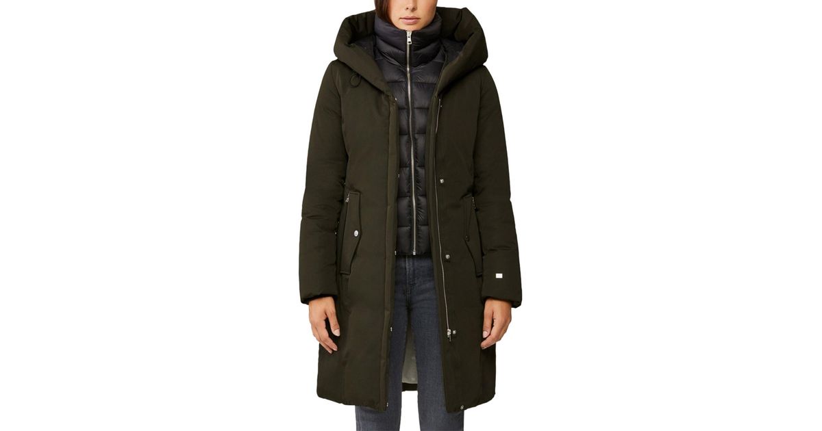 soia & kyo annalise hooded down coat