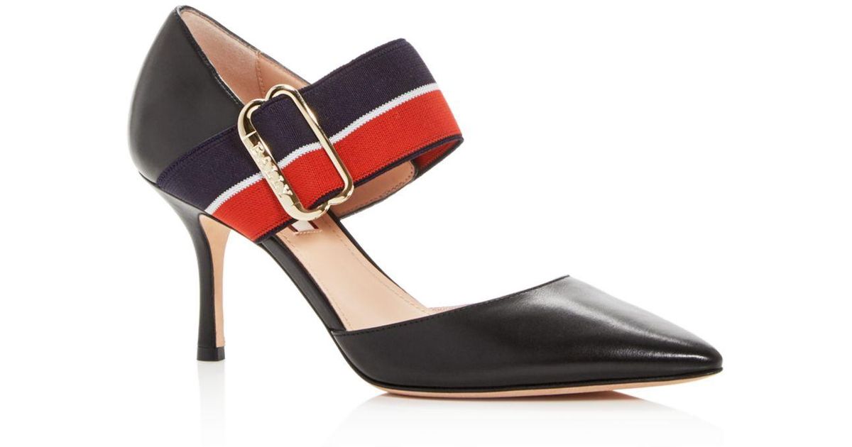 pointed toe mary jane pumps