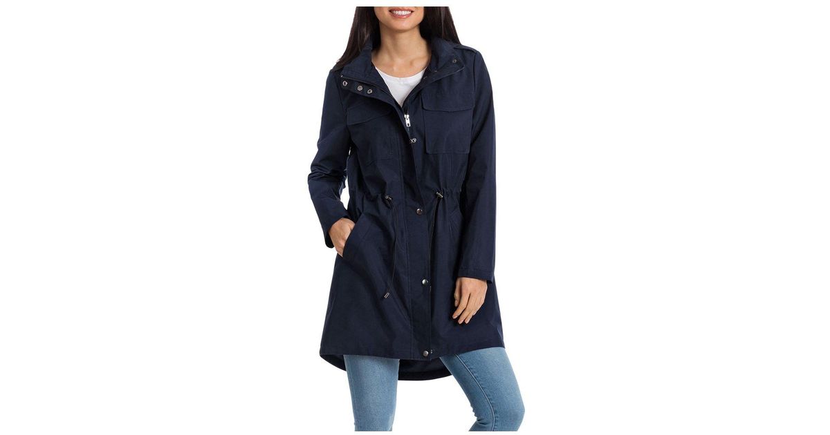 high low anorak jacket