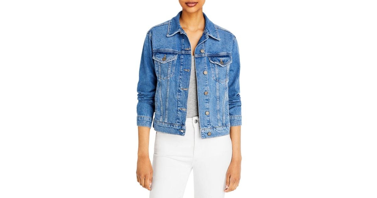 Rails Cotton The Mulholland Jean Jacket in Blue Lyst