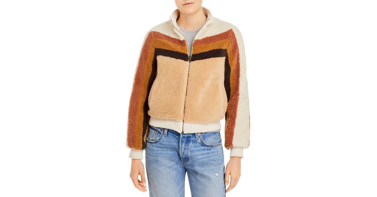 mother denim sherpa jacket