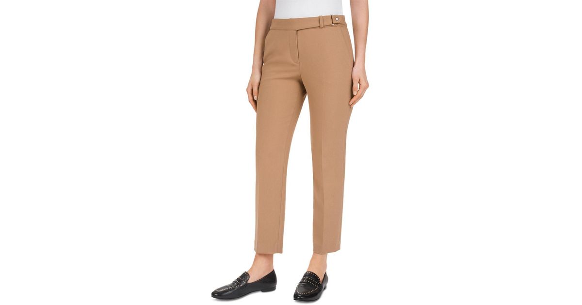 Gerard Darel Synthetic Lyson Cropped Pants in Camel ...