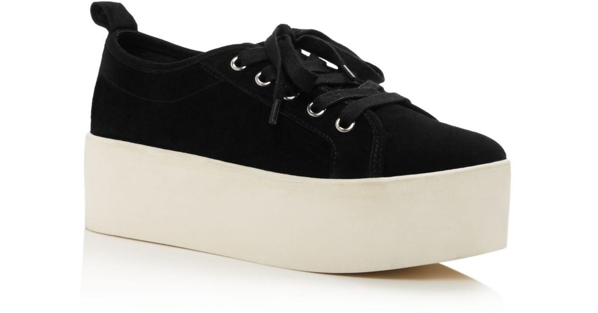 aqua platform sneakers