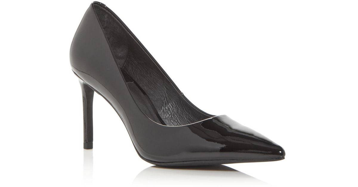 Jeffrey Campbell Leather Nikia Pointed Toe Pumps Lyst