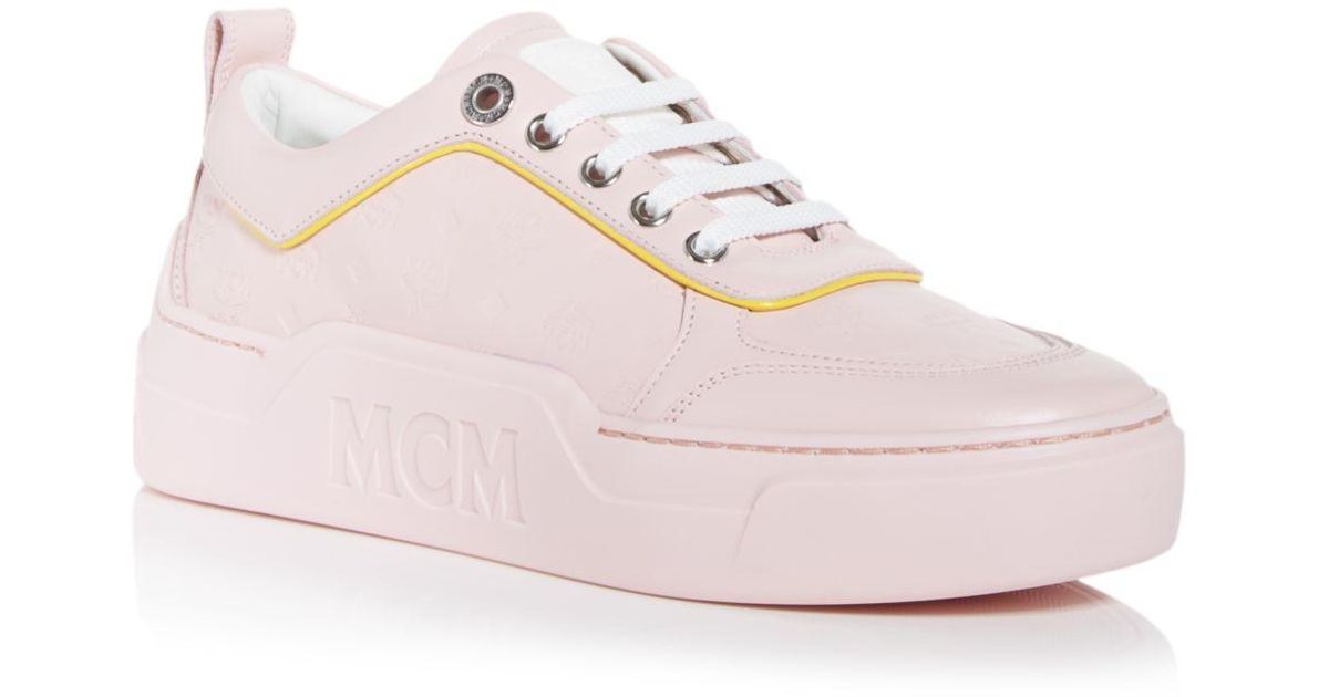 mcm skyward platform sneakers
