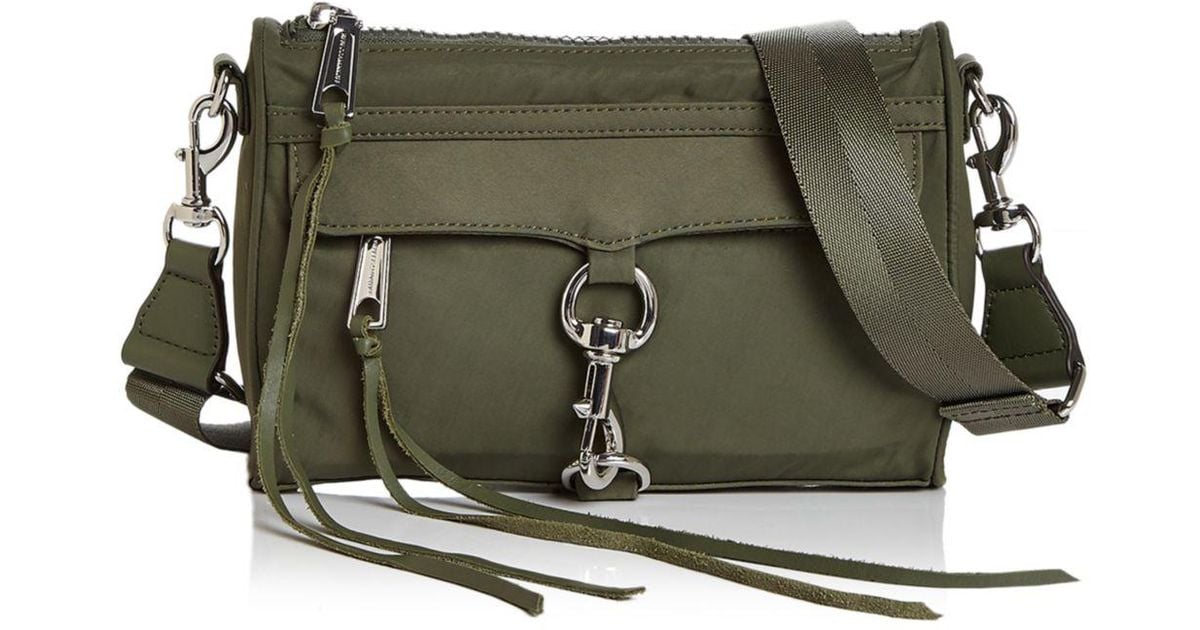 Rebecca minkoff olive green crossbody best sale