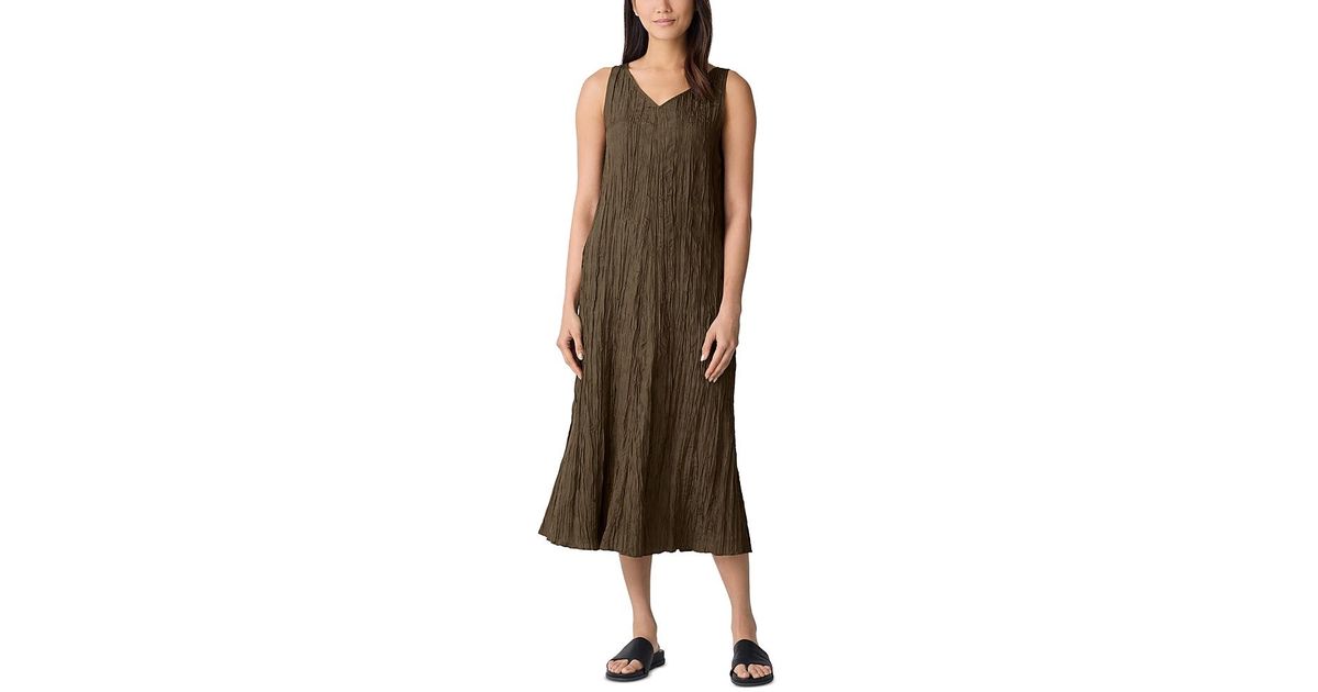 patterned smock dress Katerina Blue Tie Dye Midi Smock Dress – Finery London