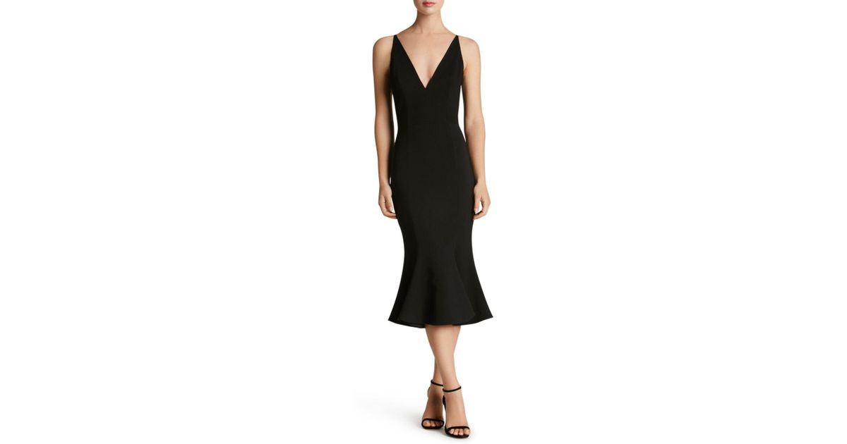 dress the population isabelle midi dress