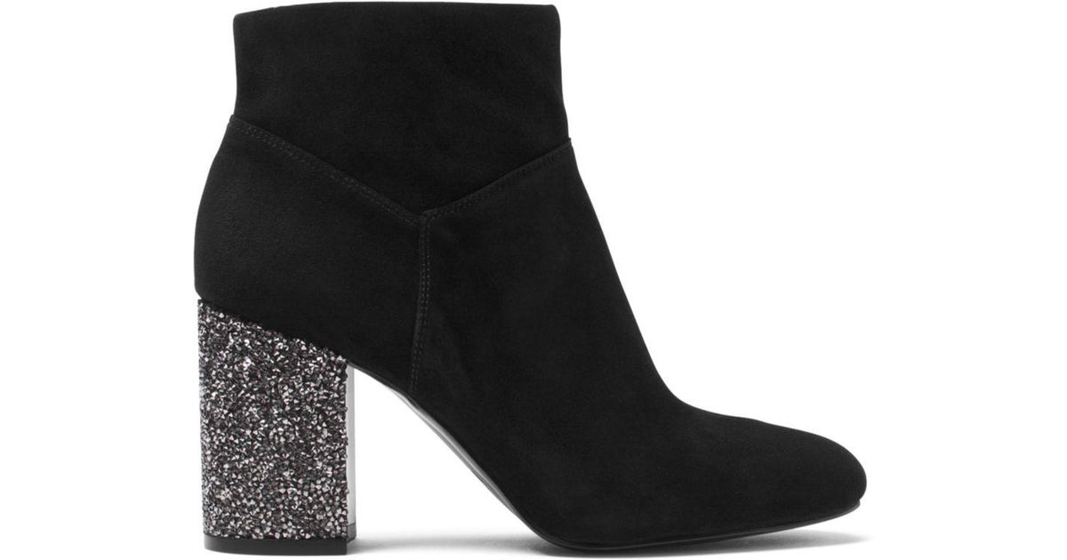 michael kors glitter booties